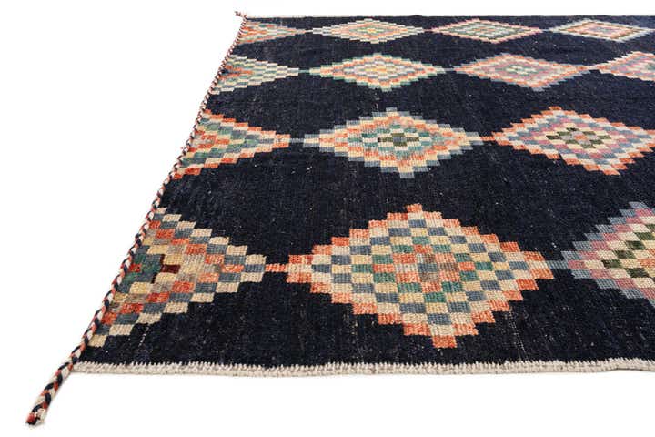 8' 5 x 10' 3 Hand Knotted Moroccan Wool Rug