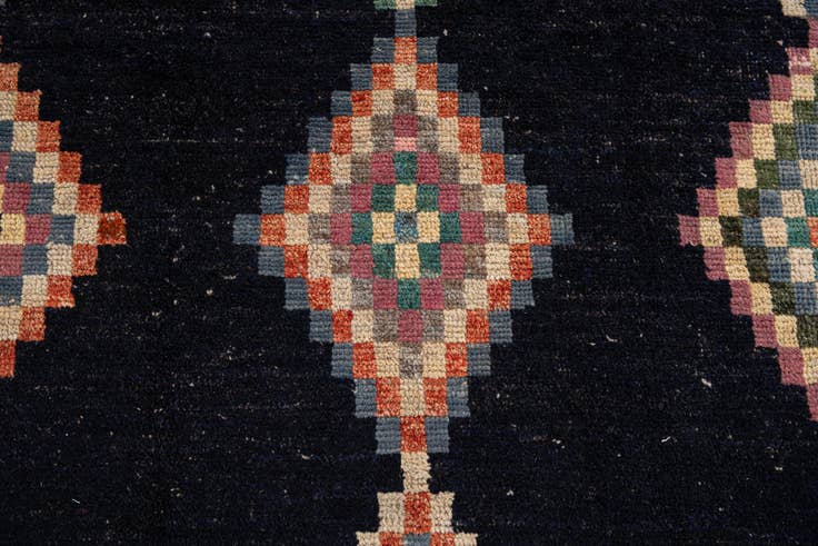 Detail image of 8' 5 x 10' 3 Hand Knotted Moroccan Wool Rug