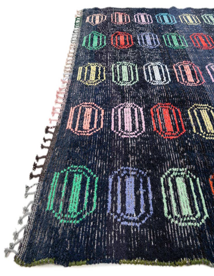 Detail image of 7' 10 x 10' 6  Hand Knotted Moroccan Wool Rug