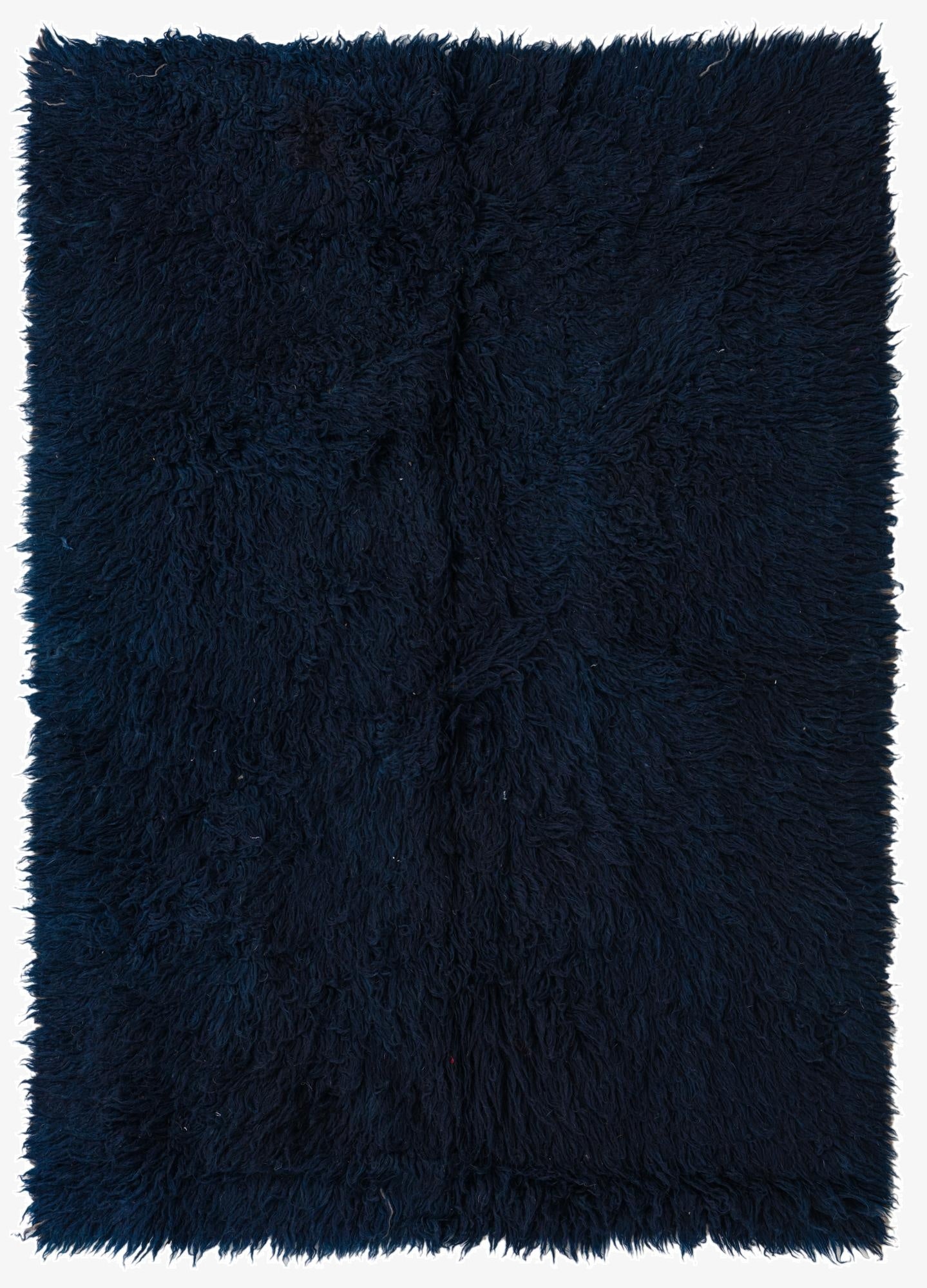 4' 2 x 5' 9  Hand Knotted Moroccan Wool Rug