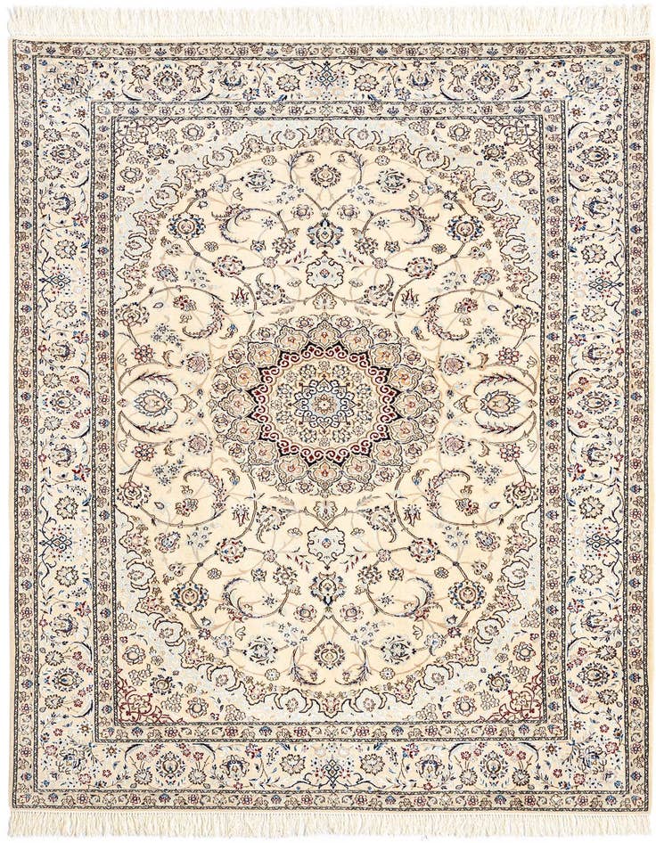 Detail image of 4' 11 x 7' 2 Nain Rug