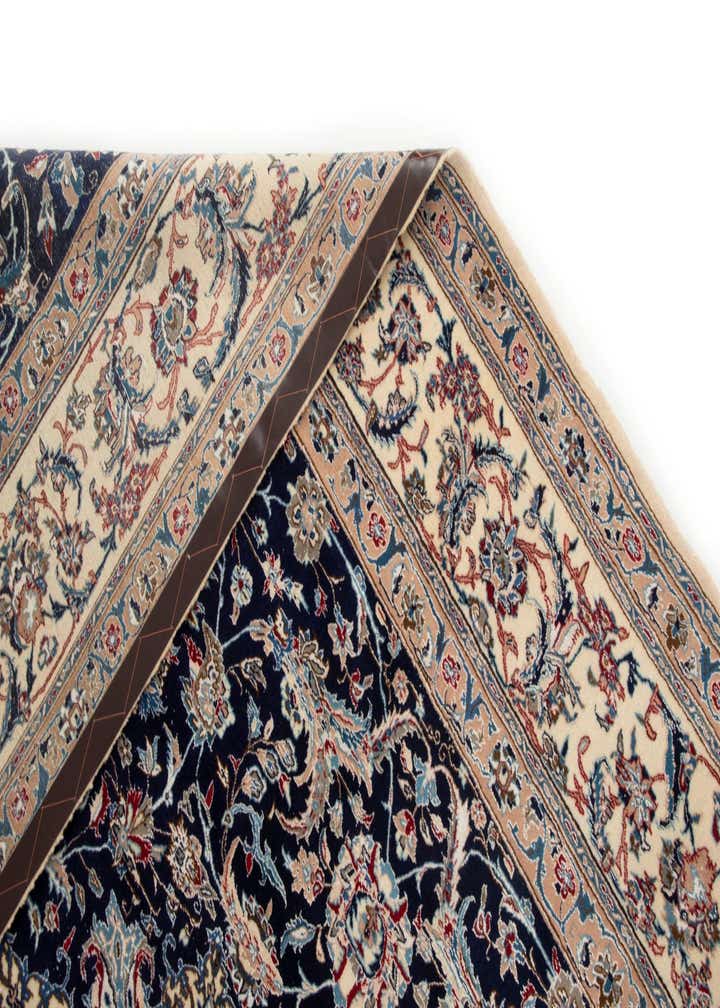 7' 1 x 11' 6 Hand Knotted Nain Persian Rug