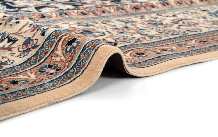 Detail image of 10' 4 x 14' 1 Hand Knotted Nain Persian Rug