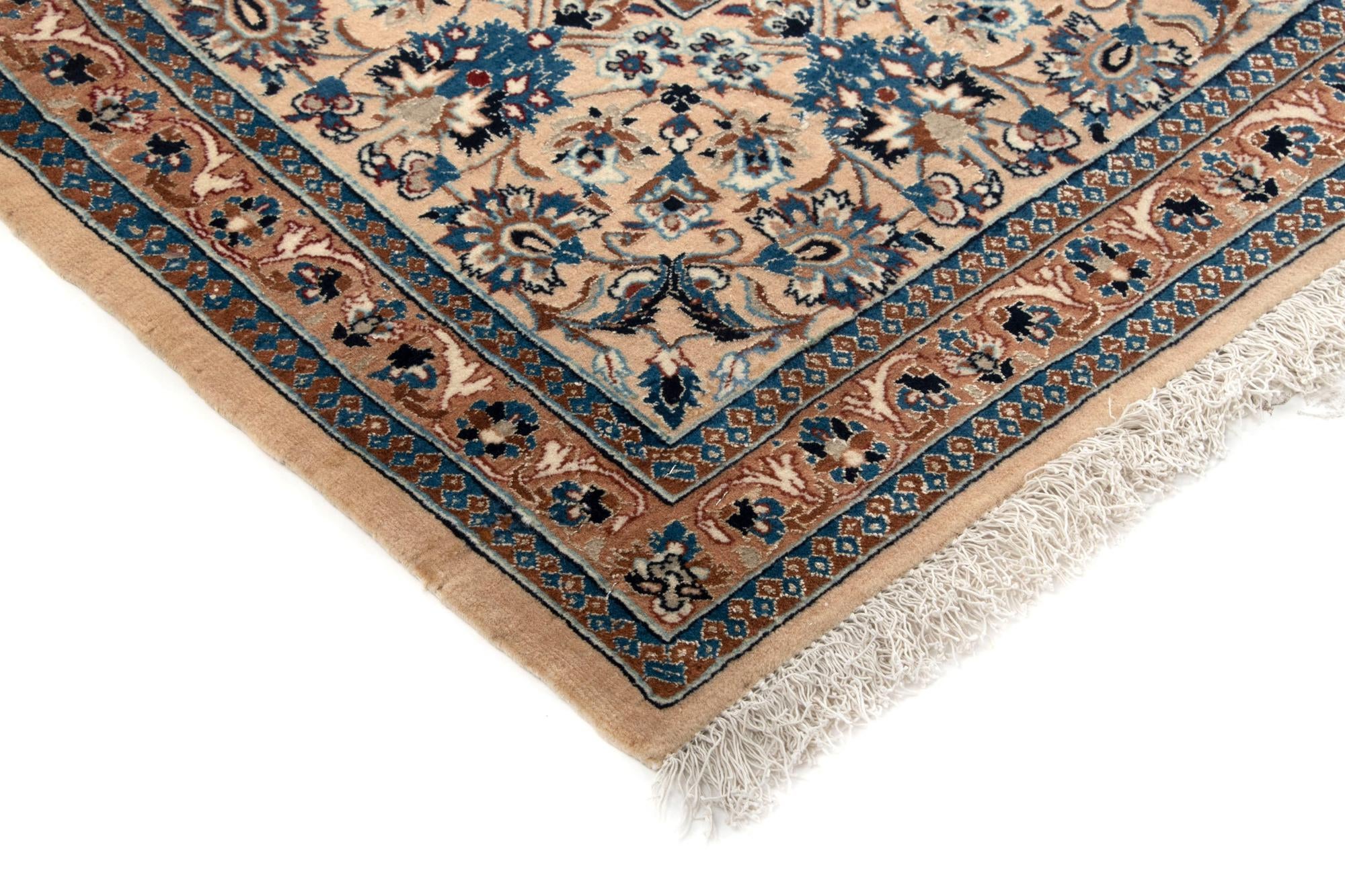 10' 4 x 14' 1 Hand Knotted Nain Persian Rug