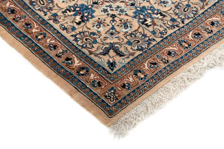 10' 4 x 14' 1 Hand Knotted Nain Persian Rug