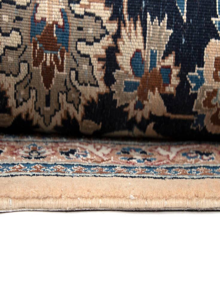 Detail image of 10' 4 x 14' 1  Hand Knotted Nain Persian Rug