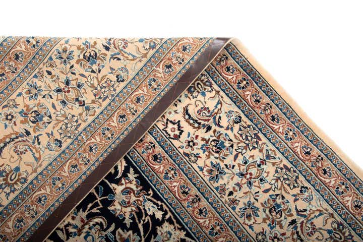 10' 4 x 14' 1 Hand Knotted Nain Persian Rug