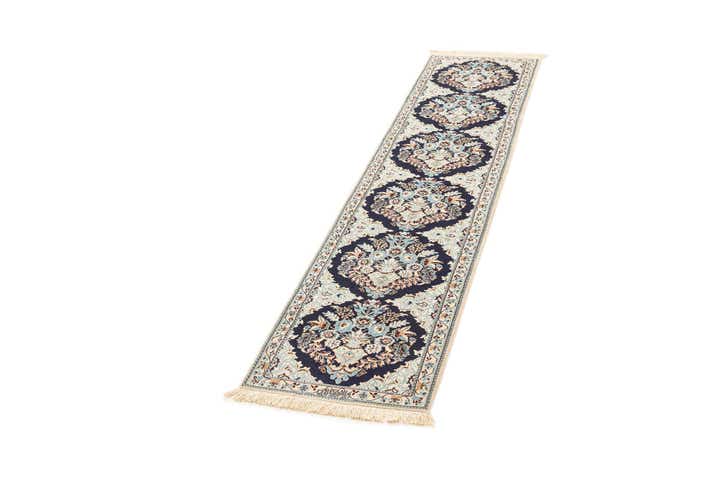 1' 8 x 7' 3 Hand Knotted Nain Rug