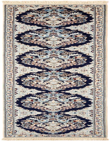 Detail image of 1' 8 x 7' 3 Hand Knotted Nain Rug