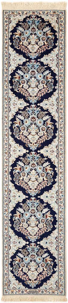1' 8 x 7' 3 Hand Knotted Nain Rug