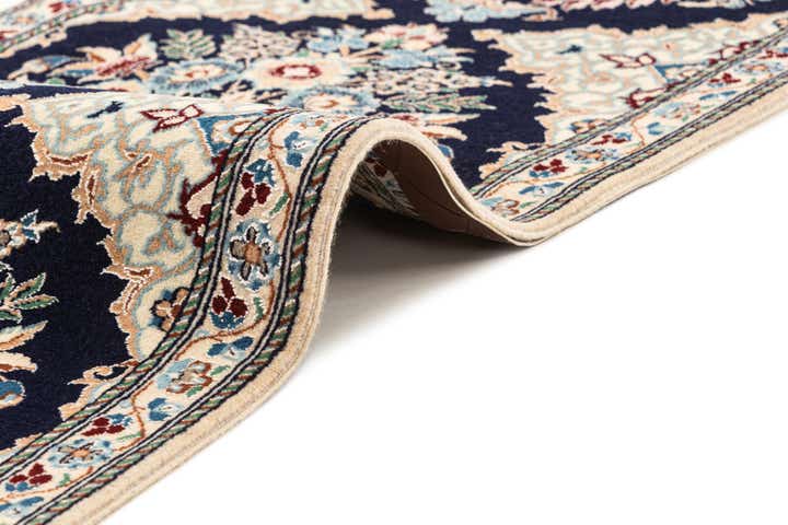1' 9 x 7' Hand Knotted Nain Rug
