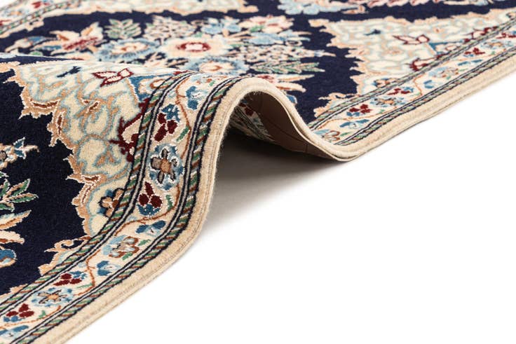 Detail image of 1' 9 x 7' Hand Knotted Nain Rug