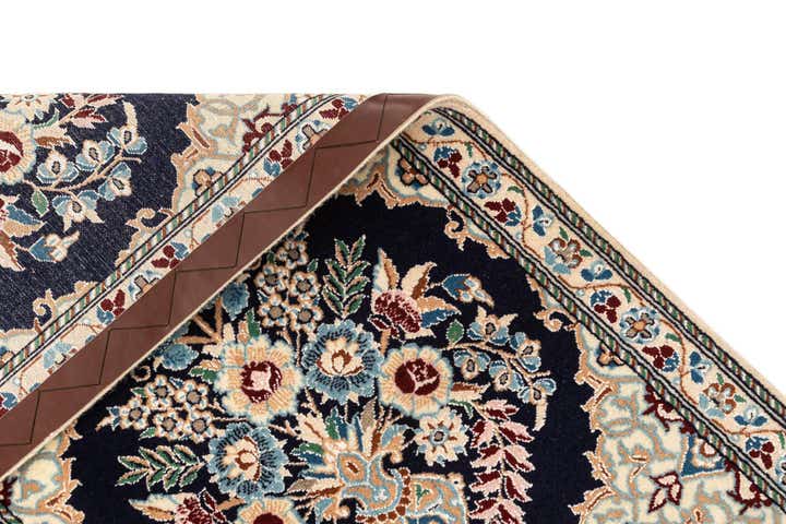 1' 9 x 7' Hand Knotted Nain Rug