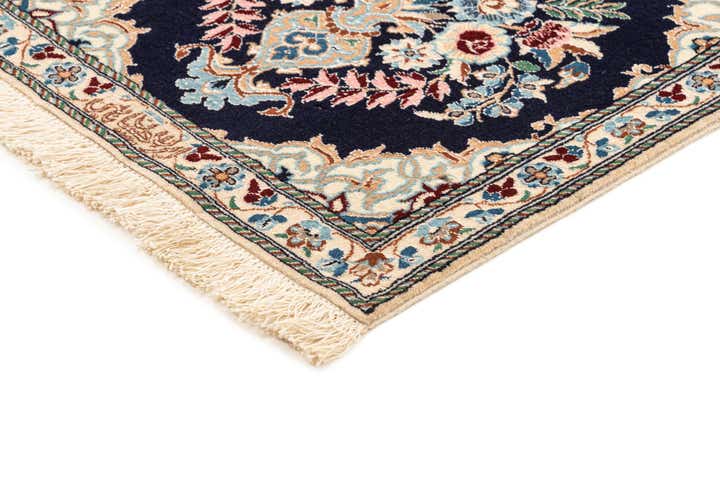 1' 9 x 7' Hand Knotted Nain Rug
