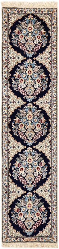 Detail image of 1' 9 x 7' Hand Knotted Nain Rug