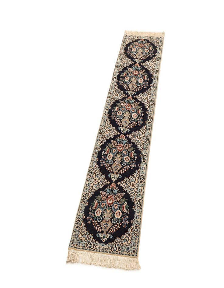 Detail image of 1' 8 x 6' 9 Hand Knotted Nain Rug
