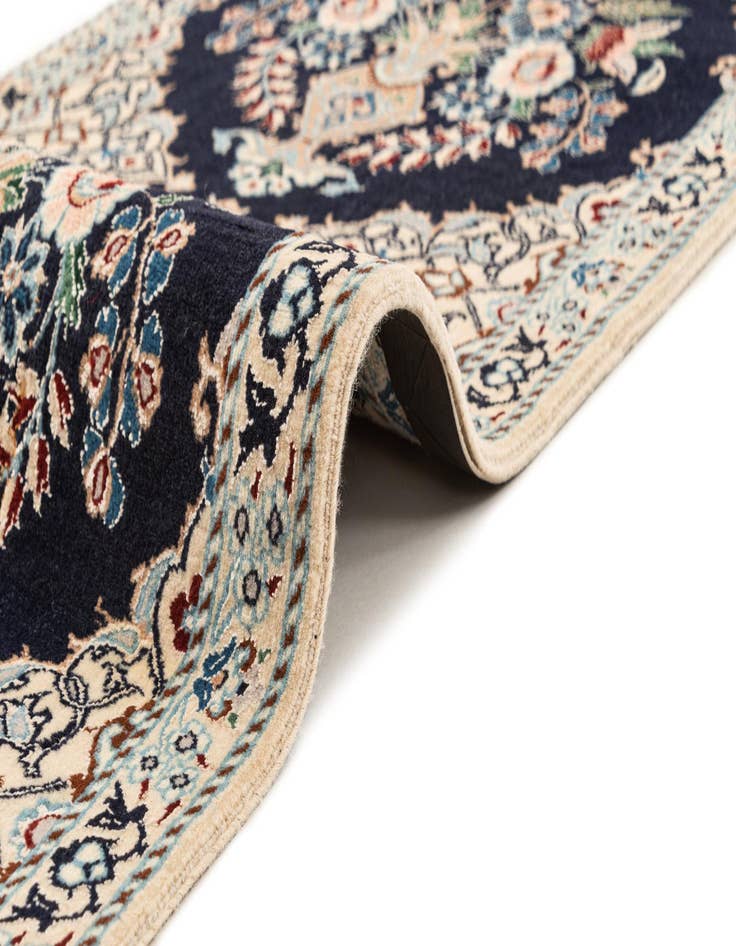 Detail image of 1' 8 x 6' 9 Hand Knotted Nain Rug