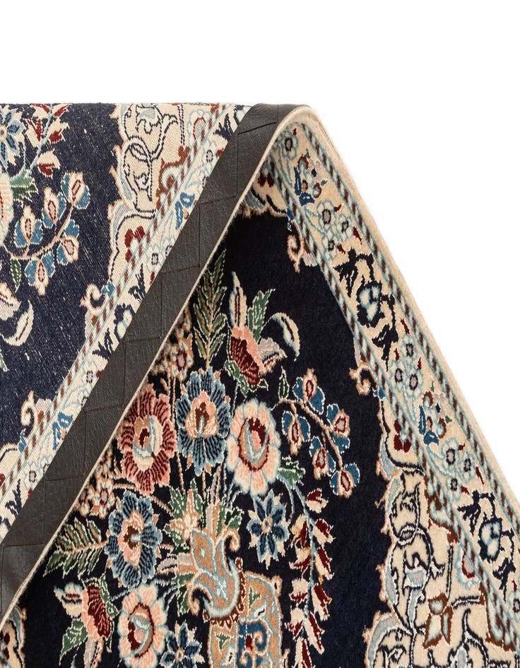 Detail image of 1' 8 x 6' 9 Hand Knotted Nain Rug