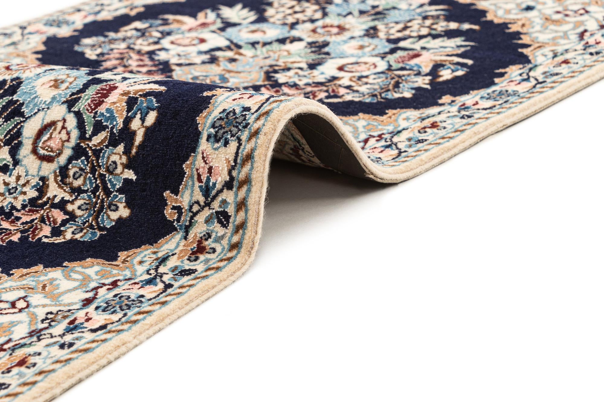 1' 8 x 7' 1 Hand Knotted Nain Rug