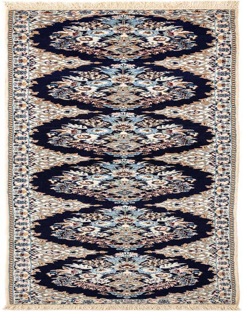 Detail image of 1' 8 x 7' 1 Hand Knotted Nain Rug