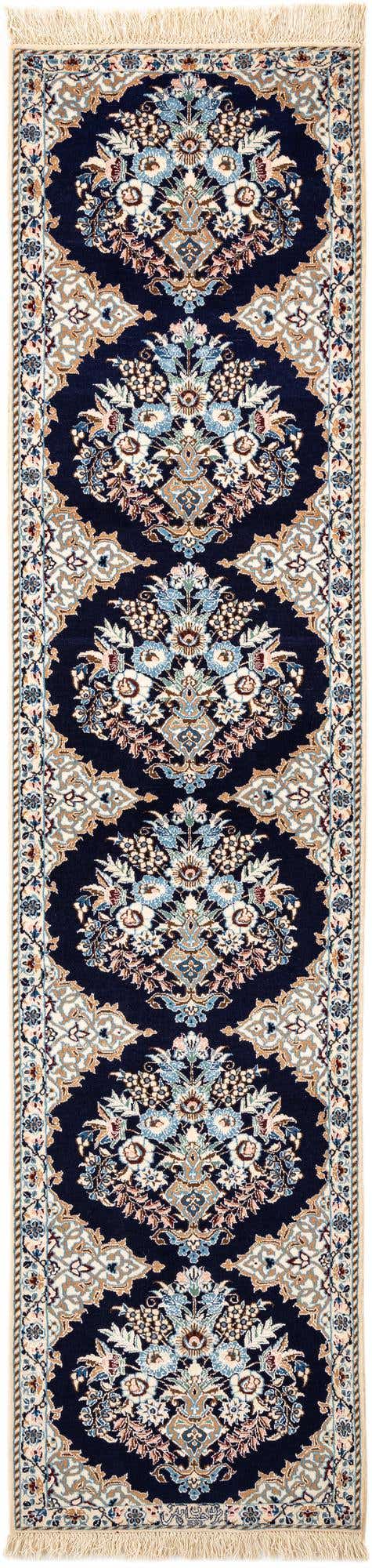 1' 8 x 7' 1 Hand Knotted Nain Rug