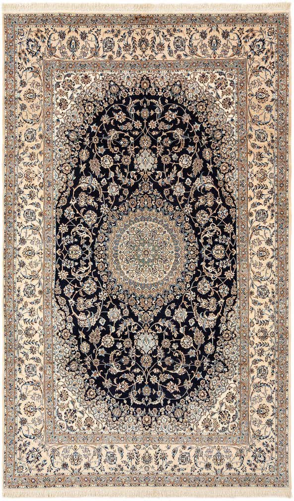 5' 7 x 9' 5 Hand Knotted Nain Rug