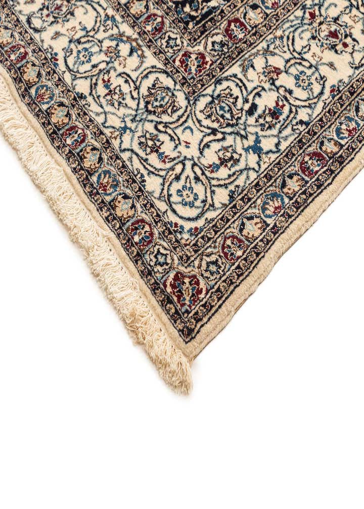 6' 8 x 9' 11 Hand Knotted Nain Rug