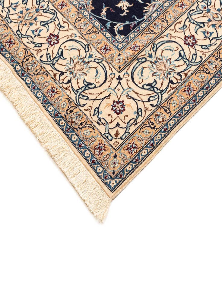 Detail image of 5' 10 x 9' 2  Hand Knotted Nain Rug