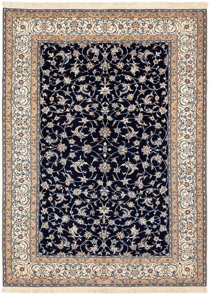 5' 10 x 9' 2 Hand Knotted Nain Rug