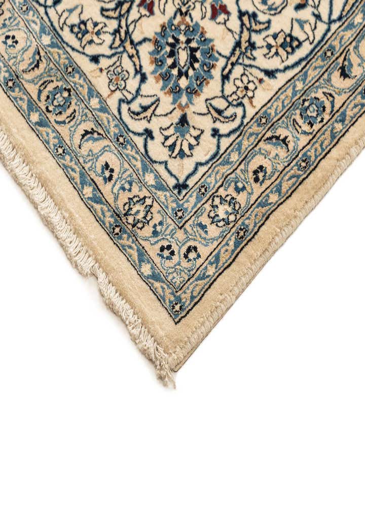 6' 6 x 9' 6 Hand Knotted Nain Rug
