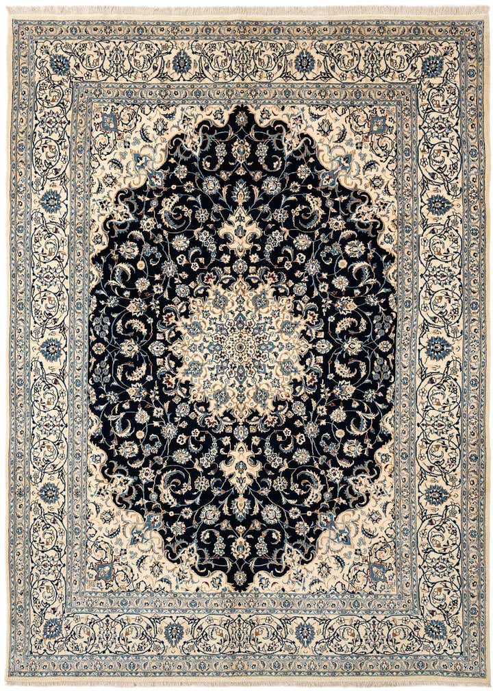 6' 6 x 9' 6 Hand Knotted Nain Rug