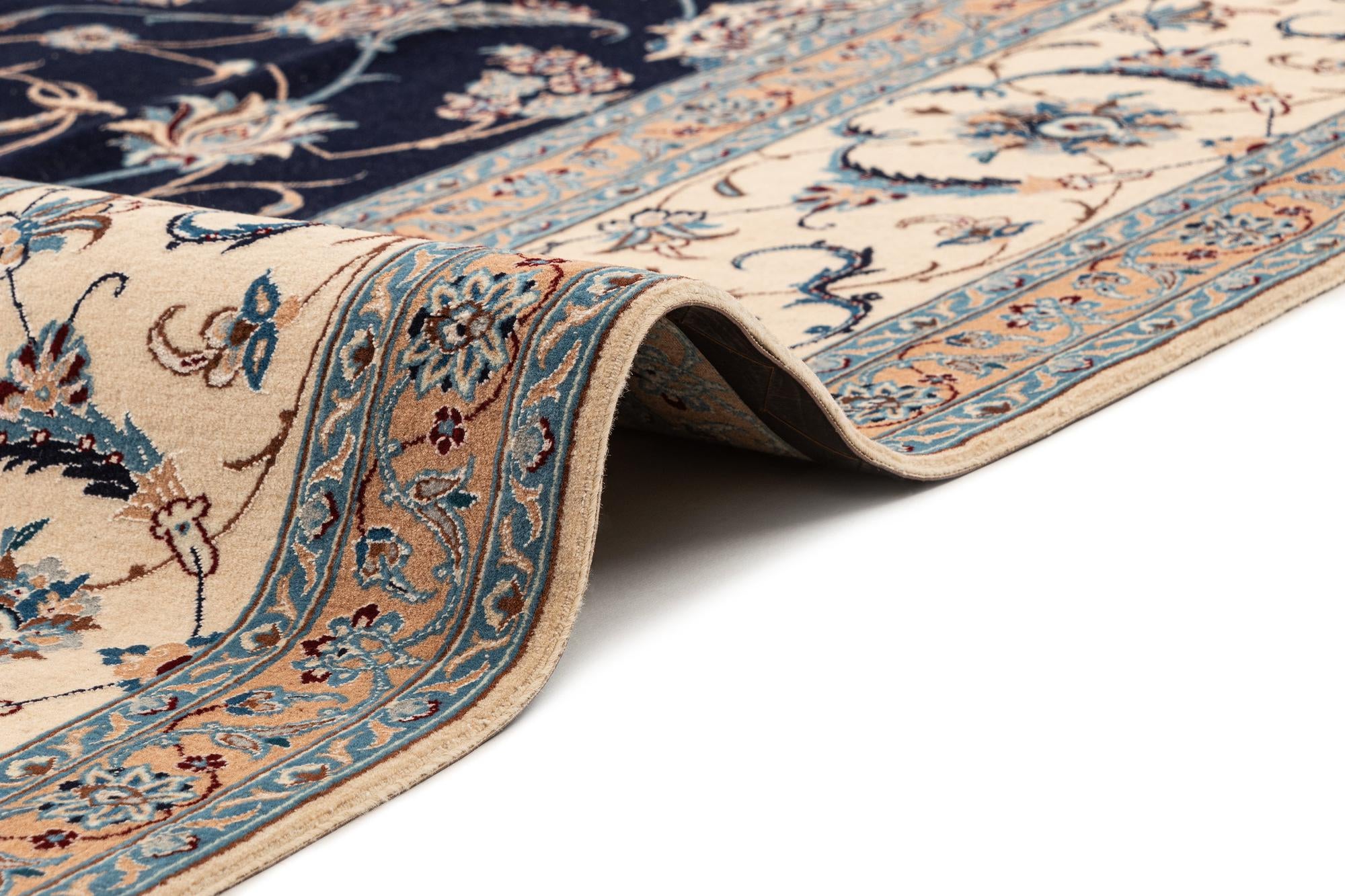8' 1 x 8' 3 Hand Knotted Nain Rug