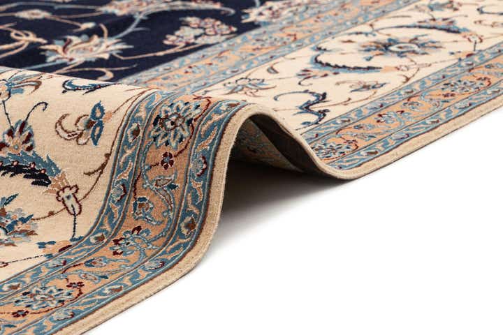 8' 1 x 8' 3 Hand Knotted Nain Rug