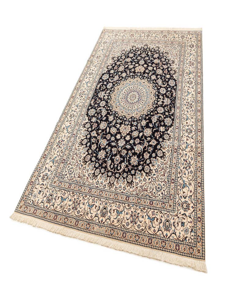 Detail image of 6' 8 x 10' 1  Hand Knotted Nain Rug