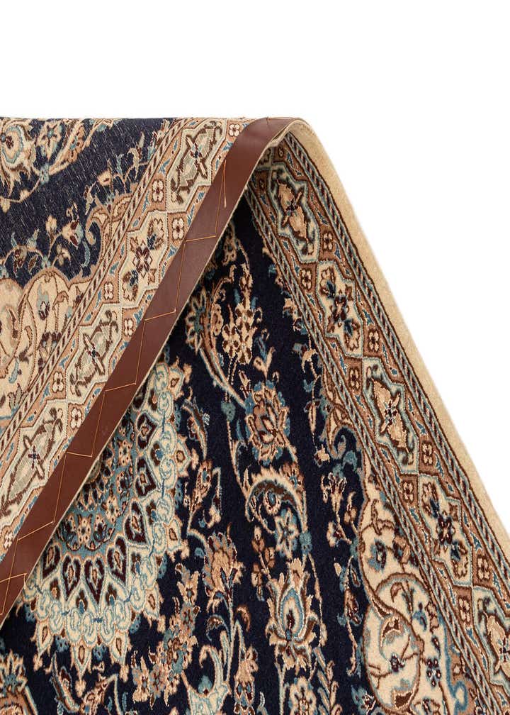 2' 7 x 4' 2 Hand Knotted Nain Rug