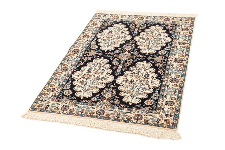 Detail image of 3' 5 x 4' 8 Hand Knotted Nain Rug