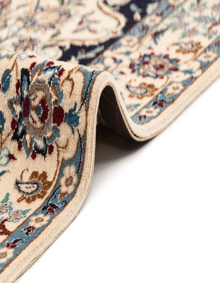 Detail image of 3' 5 x 4' 8  Hand Knotted Nain Rug