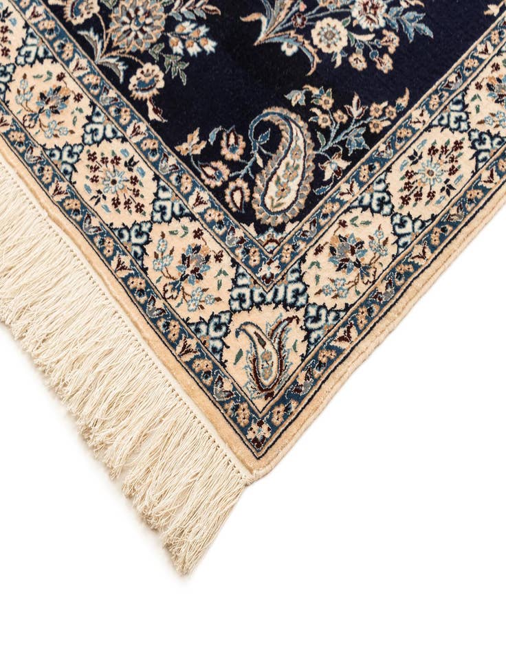 Detail image of 3' 2 x 4' 2  Hand Knotted Nain Rug