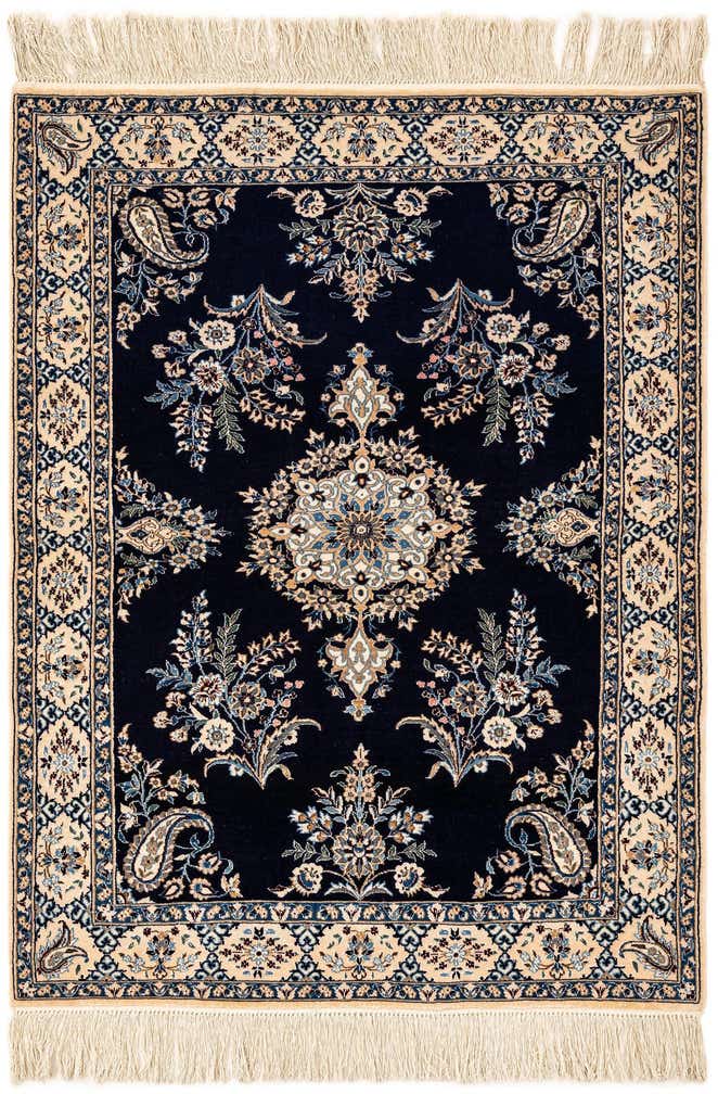 3' 2 x 4' 2 Hand Knotted Nain Rug