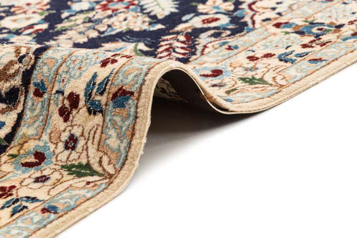 3' 7 x 5' 3 Hand Knotted Nain Rug