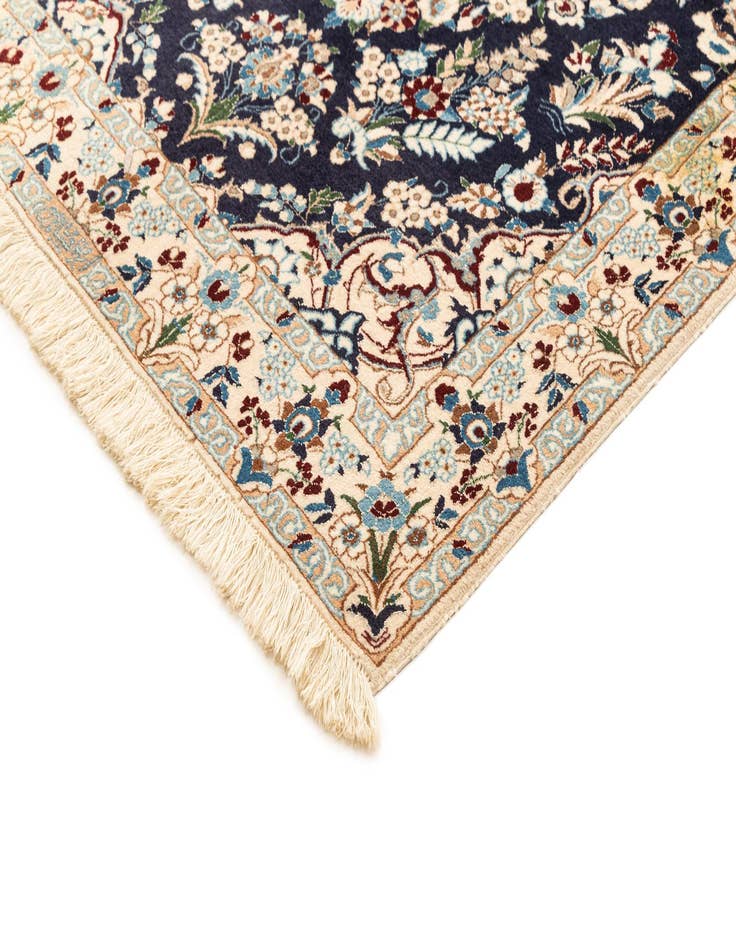 Detail image of 3' 7 x 5' 3  Hand Knotted Nain Rug