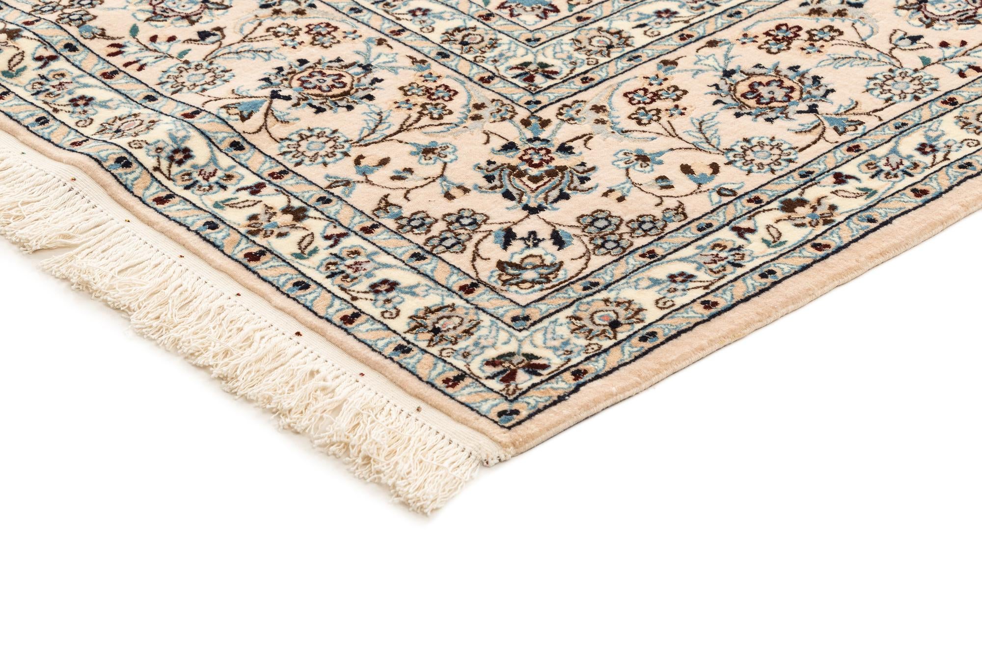 6' 11 x 10' 2 Hand Knotted Nain Rug