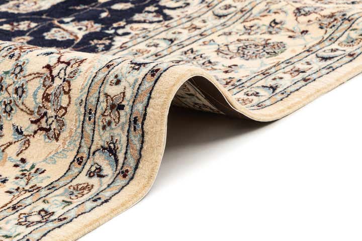 6' 8 x 10' 7 Hand Knotted Nain Rug