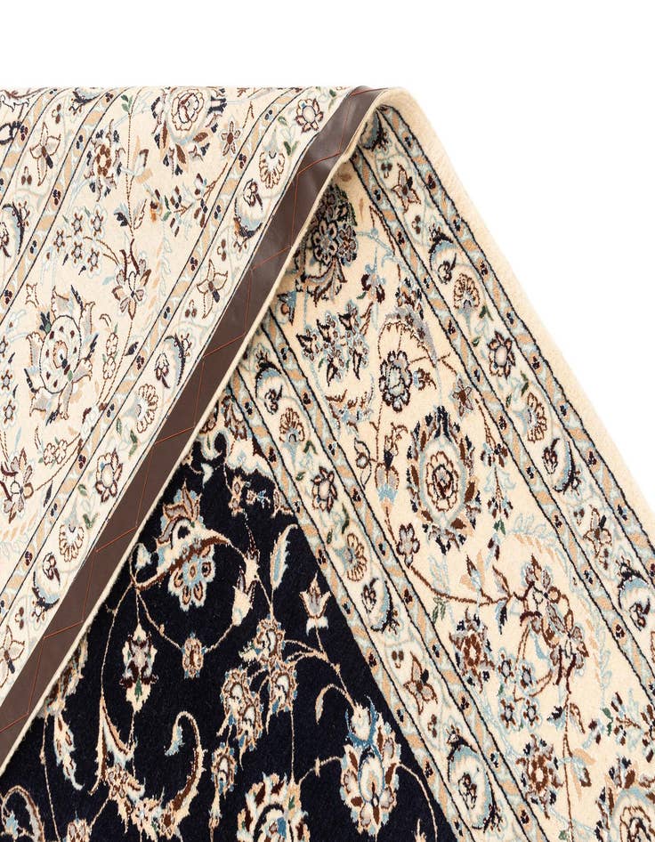 Detail image of 6' 8 x 10' 7  Hand Knotted Nain Rug