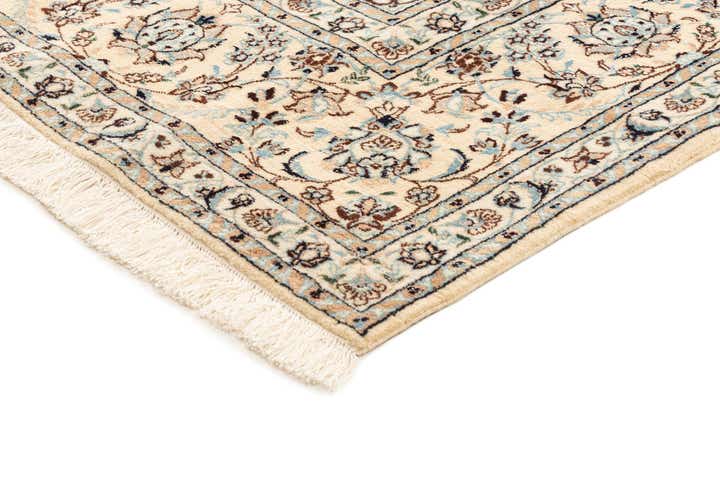 6' 8 x 10' 7 Hand Knotted Nain Rug