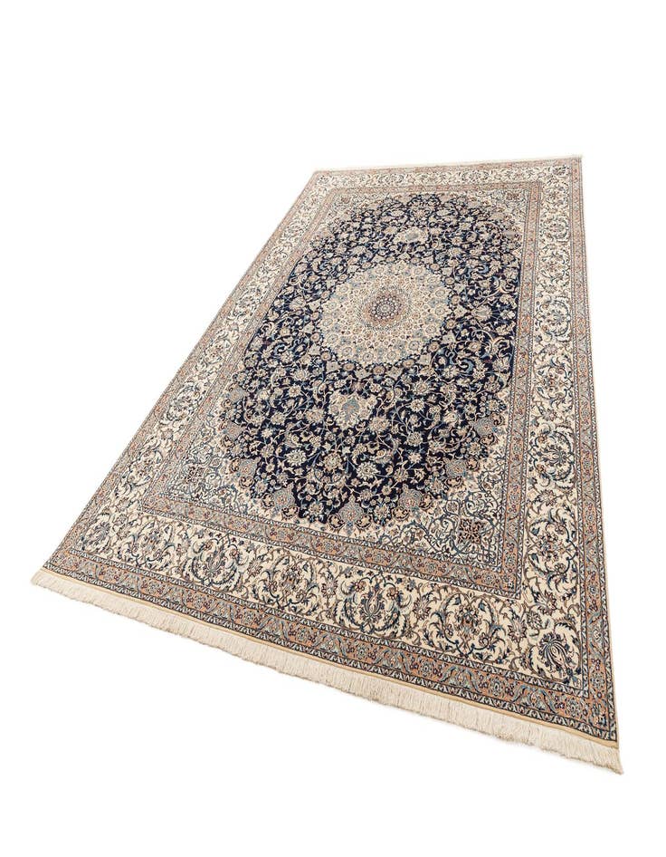 Detail image of 10' 3 x 13' 7 Hand Knotted Nain Rug