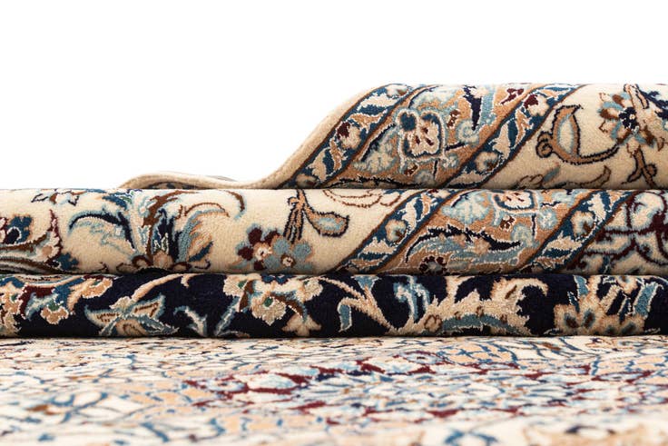 Detail image of 10' 3 x 13' 7 Hand Knotted Nain Rug