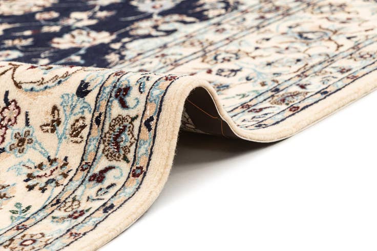 Detail image of 5' 1 x 7' 9 Hand Knotted Nain Rug