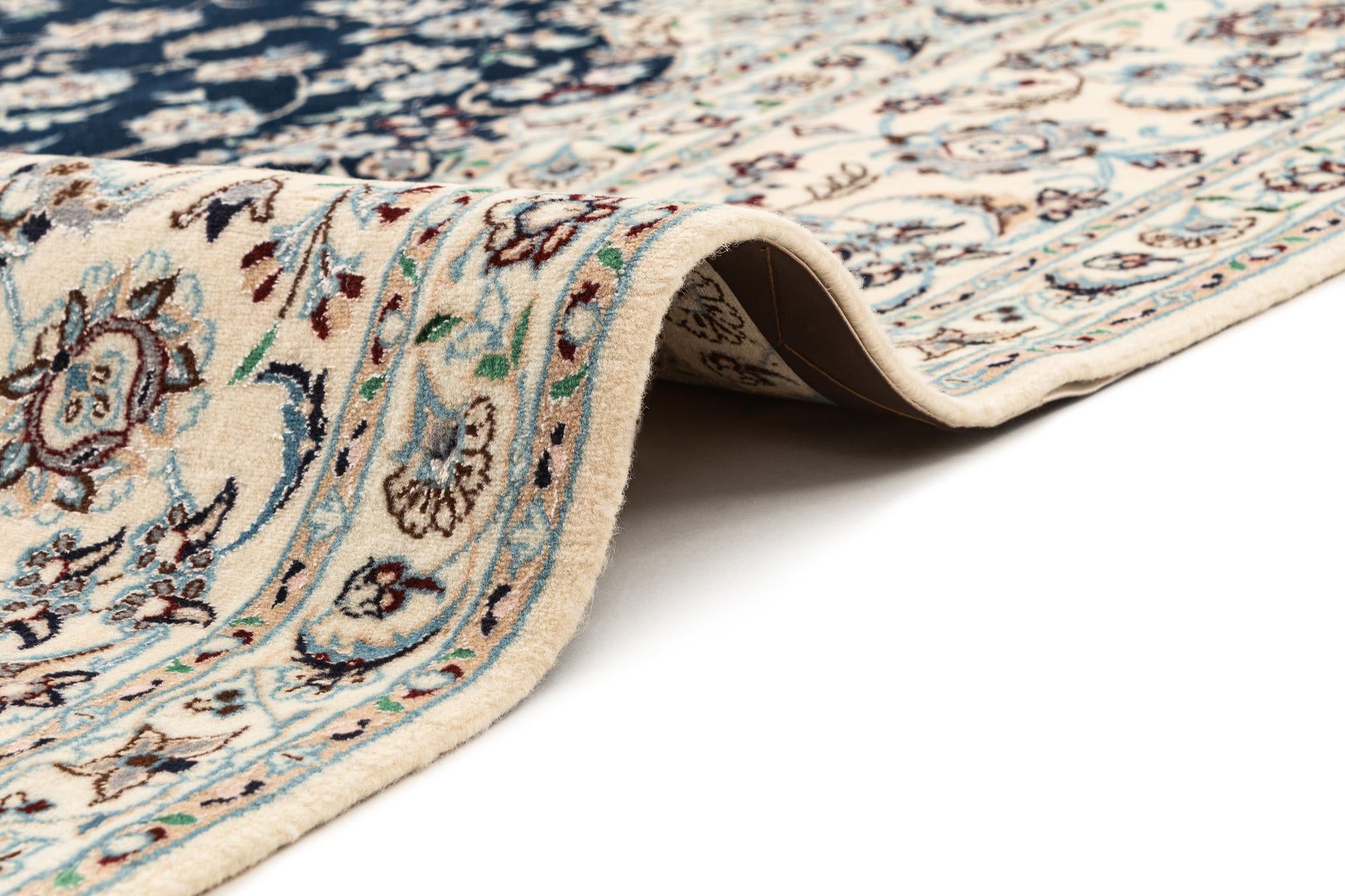 6' 8 x 6' 8 Hand Knotted Nain Rug