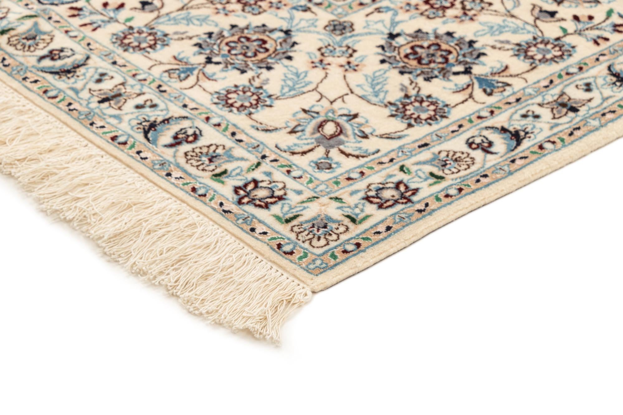 6' 8 x 6' 8 Hand Knotted Nain Rug